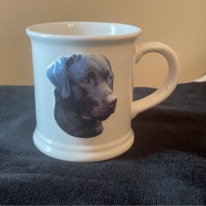 Vintage 1999 Xpres 3D Black Lab Dog Mug